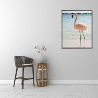 Plátně & Pryskyřice kamínky Diamantová malba Ruční Flamingo kus