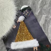 Polyester Chapeau de Noël Paillettes plus de couleurs pour le choix pièce