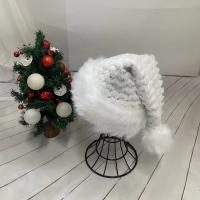 Polyester Chapeau de Noël Blanc pièce