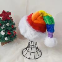 Poliéster Gorro navideño, multicolor,  trozo