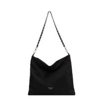 Nylon Easy Matching Shoulder Bag large capacity black PC