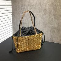 Nylon Easy Matching Handbag with rhinestone PC