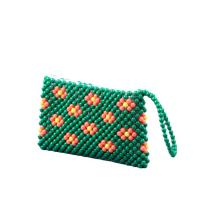 Akryl Spojková taška Zelené kus