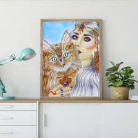 Canvas & Resin Rhinestones DIY Diamond Painting for home decoration handmade PC