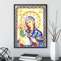Canvas & Resin Rhinestones DIY Diamond Painting for home decoration & without frame handmade PC