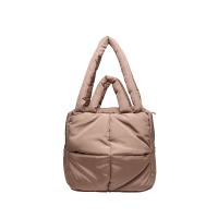 Nylon Easy Matching Handbag large capacity & soft surface plaid PC