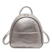 PU Leather Easy Matching Backpack Solid PC