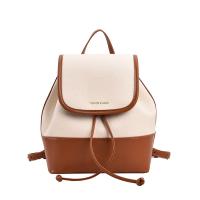 PU Leather Easy Matching & Vintage Backpack Lichee Grain PC
