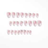 ABS Fake Nails, rosa und weiß,  Festgelegt