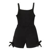 Cotton Baby Jumpsuit & breathable knitted Solid PC
