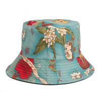 Polyester Bucket Hat sun protection & unisex & breathable printed : PC