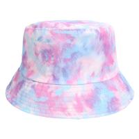 Polyester Bucket Hat sun protection & thermal & unisex Tie-dye : PC