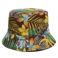 Polyester Bucket Hat sun protection & thermal & unisex & breathable printed : PC