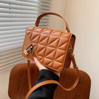 PU Leather Box Bag Handbag soft surface geometric PC