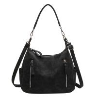 PU Leather Easy Matching Shoulder Bag large capacity & attached with hanging strap PC