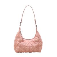 PU Leather & Nylon Pleat & Easy Matching Shoulder Bag PC