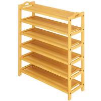Moso Bamboo Shoes Rack Organizer durable PC