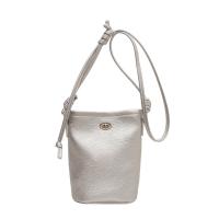 PU Leather Easy Matching & Bucket Bag Crossbody Bag Lichee Grain PC