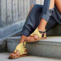 PU Leather Women Sandals & anti-skidding & breathable Pair