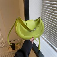 PU Leather Saddle Shoulder Bag attached with hanging strap PC