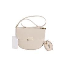 PU Leather Saddle & Easy Matching Shoulder Bag attached with hanging strap PC