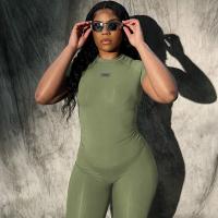 Spandex & Polyester Women Yoga Clothes Set & two piece & skinny Pants & top Set
