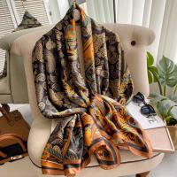 Polyester Zijden sjaal Vlakte Weave verschillende kleur en patroon naar keuze stuk