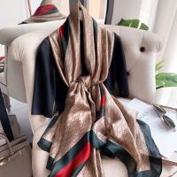 Polyester Zijden sjaal Vlakte Weave meer kleuren naar keuze stuk