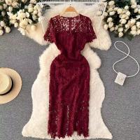 Lace Sexy Package Hip Dresses slimming & hollow PC