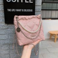 PU Cuir Crossbody Bag Perle en plastique Argyle plus de couleurs pour le choix pièce