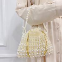 Acrylic & Polyester Easy Matching Handbag beige PC
