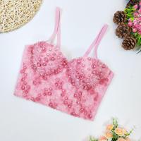 Polyester Camisole Rose pièce