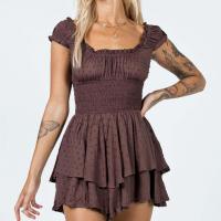 Linen One-piece Dress & multi-way patchwork Solid PC