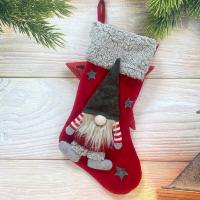 Kleber gebunden Stoff Weihnachtsdekoration Socken, mehr Farben zur Auswahl,  Stück