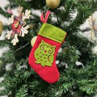 Lepicí lepená tkanina Vánoční dekorace ponožky più colori per la scelta kus