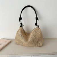 Straw Tote Bag Woven Shoulder Bag soft surface PC