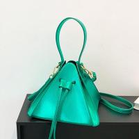 PU Leather Easy Matching Handbag Triangle & attached with hanging strap PC