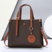 PU Leather hard-surface Handbag durable & attached with hanging strap Argyle PC