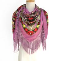 Acryl & Baumwolle Frauen Schal, Gedruckt, Zittern, mehr Farben zur Auswahl,  Stück