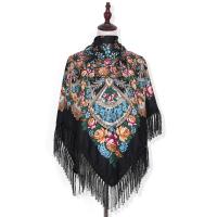 Polyester and Cotton Easy Matching Women Scarf thermal printed shivering PC