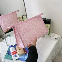 Canvas Organizer Cosmetic Bag large capacity floral PC