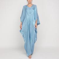 Polyester One-piece Dress loose Solid : PC