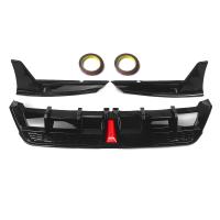 2018-2023 Camry Rear Lip, three piece, , more colors for choice, Sold By Set