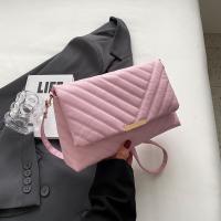 PU Leather Easy Matching Crossbody Bag striped PC