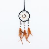 Leather & Gemstone & Feather & Iron Creative Dream Catcher Hanging Ornaments for home decoration tree pattern PC
