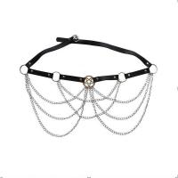 PU Leather & Zinc Alloy Waist Chain for women Solid PC