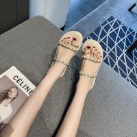 Gummi & PU Leder Frauen Sandalen, mehr Farben zur Auswahl,  Paar