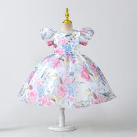 Poliestere & Cotone Dívka Jednodílné šaty Stampato Květinové smíšené barvy kus