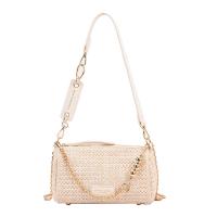 PU Leather Easy Matching Shoulder Bag with chain & hardwearing Solid PC