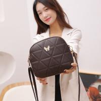 PU Leather Shell Shape Shoulder Bag butterfly pattern PC